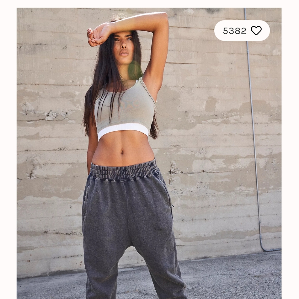 Free People June Bug Jogger navy
